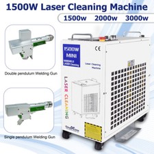 1500W 2000W 3000W Continuous Fiber Laser Cleaning Machine Rust Oil Paint Removal