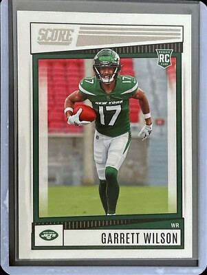 Garrett Wilson - Rookie - 2022 Panini Score Football #306