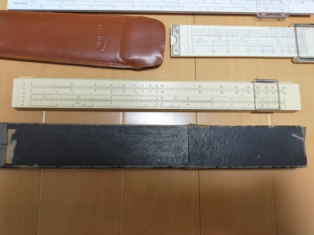 Sun Hemmi No P263 50 149A Slide Rule Bamboo Japan | eBay