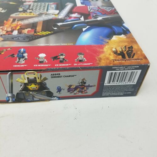 Kre-O Transformers Galvatron Factory Battle Optimus Prime Bumblebee