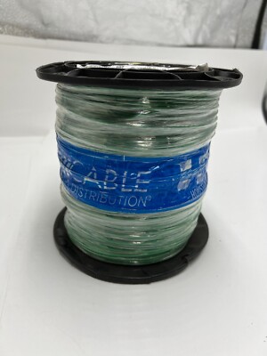 Omnicable C11401-04 1000ft Hook-Up Wire FEP Type K 600V Green 14/1C 19 STR 150C