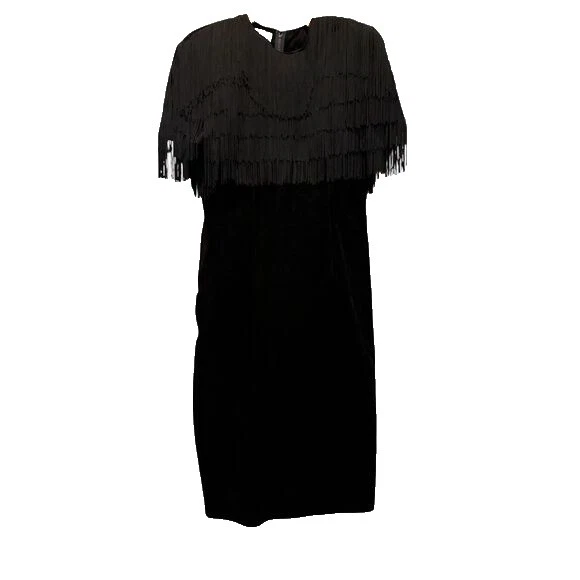 Regular Size Suede Vintage Dresses for Women