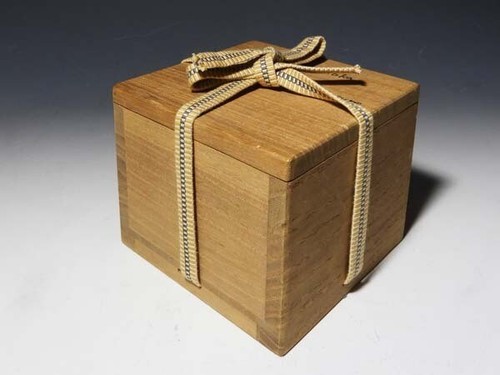 Taza de Sake Guinomi Sagemono Japonés Antiguo Tatsuzo Shimaoka Estampado con Caja - Imagen 8 de 8