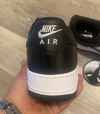 Nike ID Air Force 1 NBY 'Panda' Black White DV3907-900 Women's 11