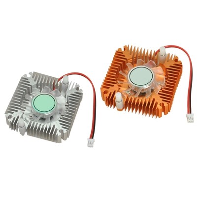 Aluminum Heatsink with Fan for 1W 3W 5W 10W Power Graphics Radiator