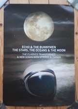 Echo & The Bunnymen The Stars The Oceans The Moon  Official Promo Poster