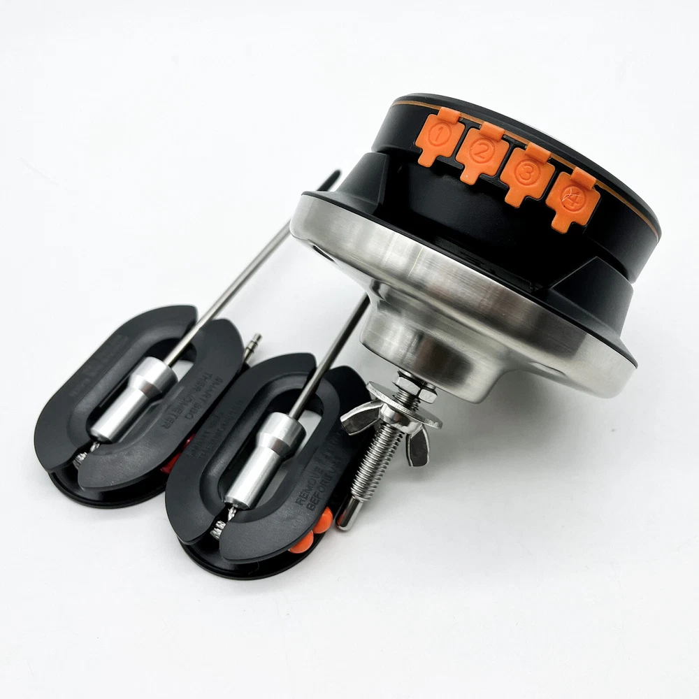 Wireless Meat Thermometer 2-IN-1 Bluetooth 98ft Free APP Grill BBQ Cooking Set