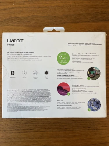 Wacom Intuos S Creative Pen Tablet with Bluetooth - Picture 4 of 9
