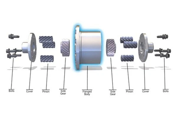 Diferencial trasero Eaton 912A317 Detroit Truetrac para Chevy Camaro 1988-2002 Foto 4 de 4