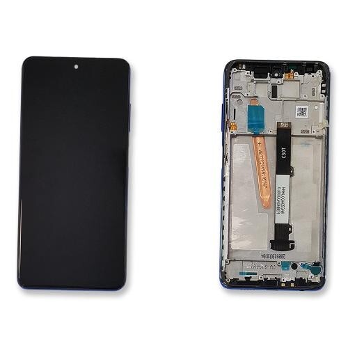 DISPLAY LCD ORIGINALE TOUCH FRAME XIAOMI POCO X3 M2007J20CG M2007J20CT BLU