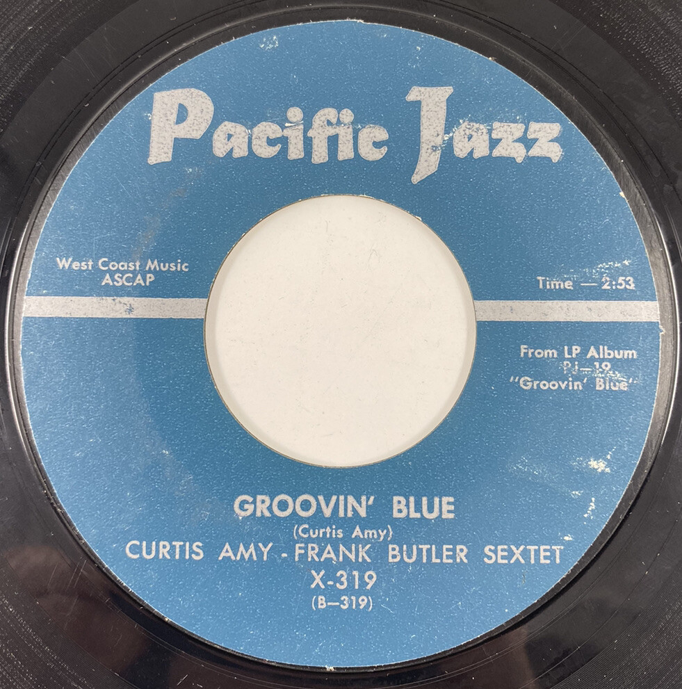 Pacific Jazz 319 Curtis Amy/ Frank Butler Gone Into It