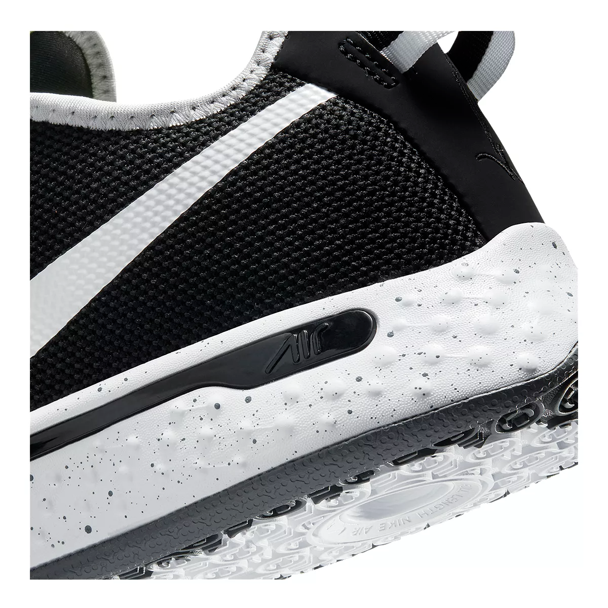 Nike PG 4 TB Paul George Black White Grey Basketball Shoes  display picture 1