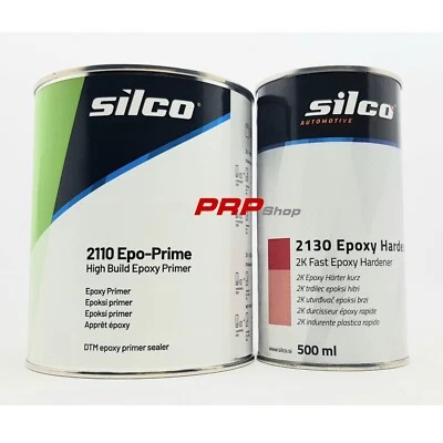 SILCO FONDO PRIMER EPOSSIDICO ANTICORROSIVO ANCORANTE GRIGIO DA2,5KG CON CATALIZZATORE