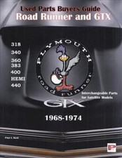 1968-1974 Road Runner Gtx Parts Interchange Manual Plymouth Belvedere Satellite