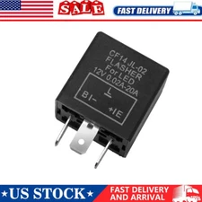 Turn Signal Hazard LED Flasher Relay CF14 3Pin JL-02 EP35 Fix Fast Hyper-flash