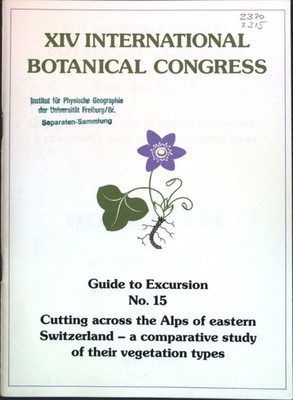 Cutting across the Alps of eastern Switzerland - a comparative study of their ve