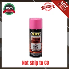 Hot Pink Coating High Temp Engine Enamel Header & Caliper Brake Paint Spray 500F