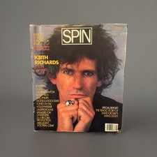 Vintage SPIN Magazin Keith Richards Rolling S...