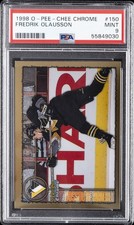 1998 O-PEE-CHEE CHROME #150 FREDRIK OLAUSSON PSA 9