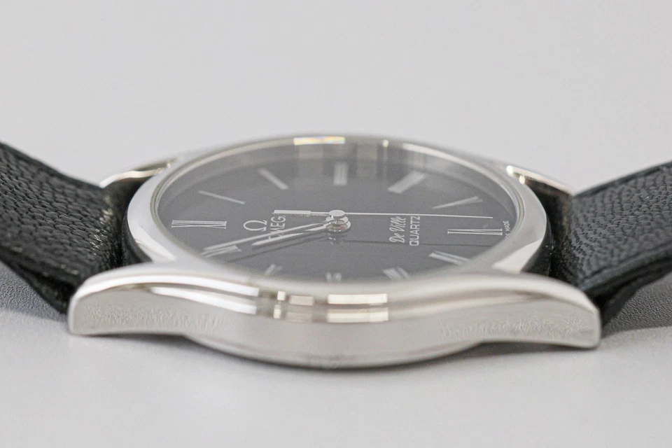 No Tariffs *NEAR MINT* Vintage OMEGA De Ville Cal.1336 Qz Push Crown Roman Men's - Image 4 of 4