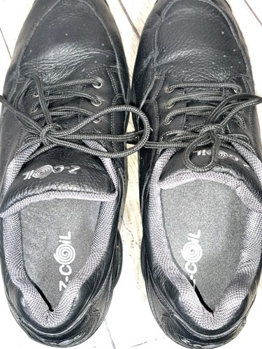 Z-Coil Legend SR Black Leather Spring Comfort Pain Relief Ortho Sneakers Mens 12 - Picture 11 of 12