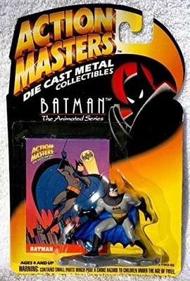 Defensive Batman Die-Cast Metal Collectible Interlocking Figure - Action Masters