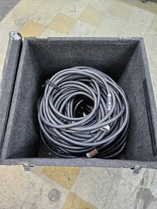 Socapex Cables (Qty of 5 - 12 gauge 19 pin) in 30 X 30 Case