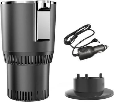 2-In-1 Car Cup Warmer Cooler, Smart Car Cup Mug Holder,Auto Car Cooling and Heat