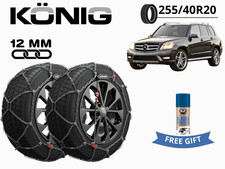 König Schneeketten XG12PRO 12 mm 1,2 cm 255/40R20 Für Mercedes GLK X204 König Schneeketten XG12PRO 12 mm 1,2 cm 255/40R20 Für Mercedes GLK X204