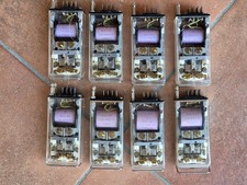 8 Stück Siemens Kleinpolrelais  - Telegrafenrelais