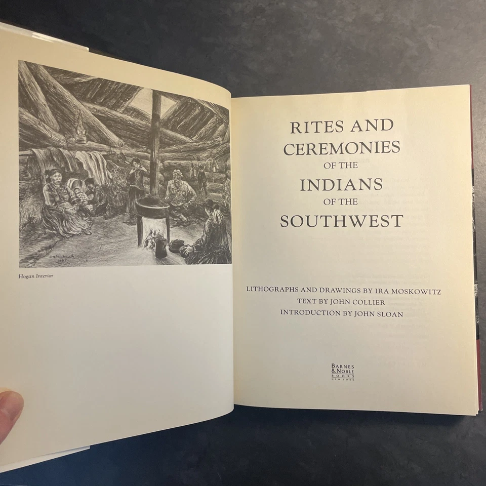 The Rites & Ceremonies of the Indians of the Southwest 1993 Hardcover Foto 4 de 4