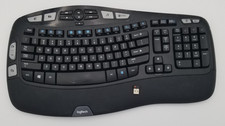 Logitech K350  Y-RBN90  Wireless Comfort Wave Ergonomic Keyboard W/ UNIFY USB