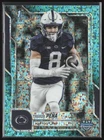 2025 Bowman Chrome University Football Aqua Mini-Diamond Refractor Trebor Pena #11