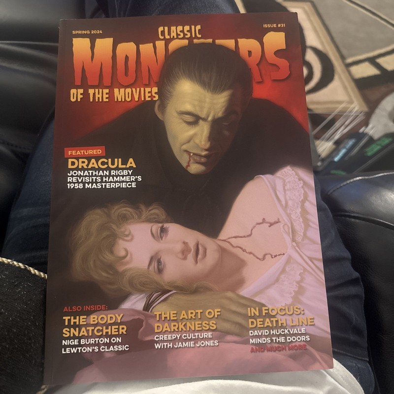 CLASSIC MONSTERS Magazine # 31 Dracula 1958-Hammer   BRAND NEW