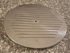 New Trans-dapt 2490 Air Cleaner Top Only 14 Round Polished Aluminum Ball-milled