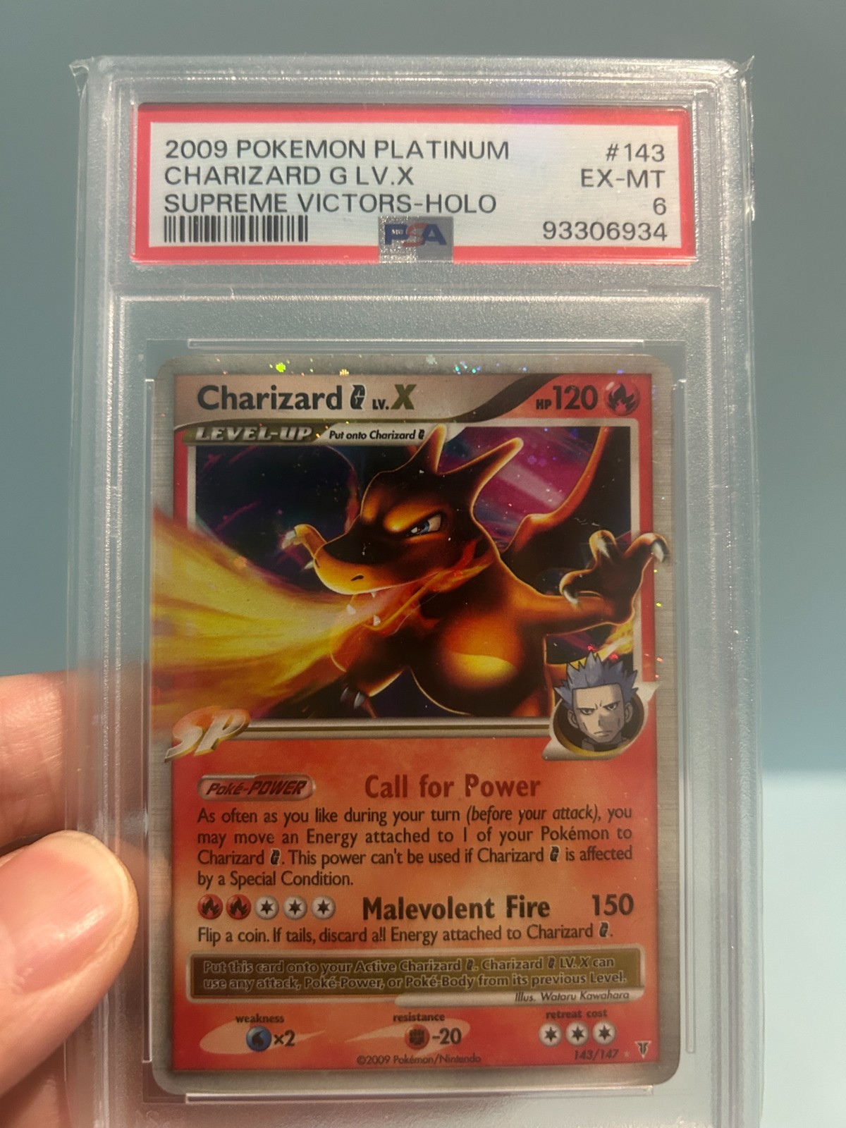 pokemon cards Charizard G LV X 143/147