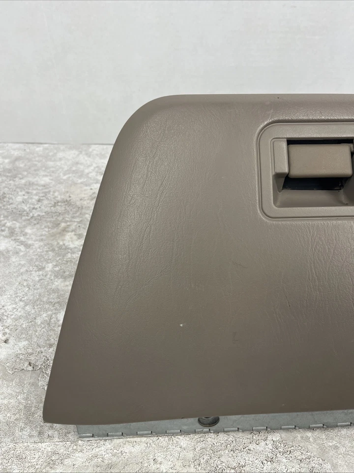 Conjunto de guantera Ford Excursion serie F Super Duty 2000-2004 marrón OEM Foto 4 de 4