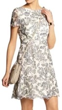 Tory Burch‎ Summer Guipure Lace Dress Sz 12