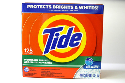 Tide Powder Laundry Detergent MOUNTAIN SPRING Scent 143 oz 125 Loads (Pack of 1)