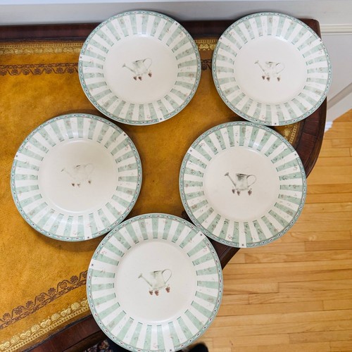 Pfaltzgraff Naturewood 5 Large Salad Soup Pasta Bowls & 5 Salad Lunch Plates - Picture 7 of 10