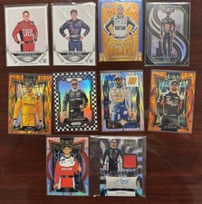 Panini NASCAR  Lot Of 10 Cards, Rookies , numbered cards, Auto