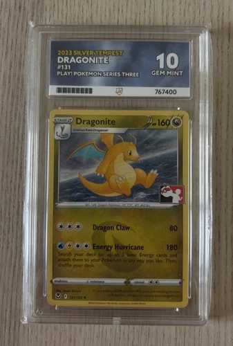 Pokémon Dragonite 131/195 PLAY! Series 3 ACE Grading 10 Gem Mint Low POP 3