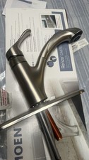 MOEN CA87316SRS Renzo 1-Handle Pull-Out Kitchen Faucet Stainless.MSRP 326.85