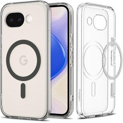Handyhülle für Google Pixel 10a Spigen Case Cover Schutzhülle Transparent-Grau