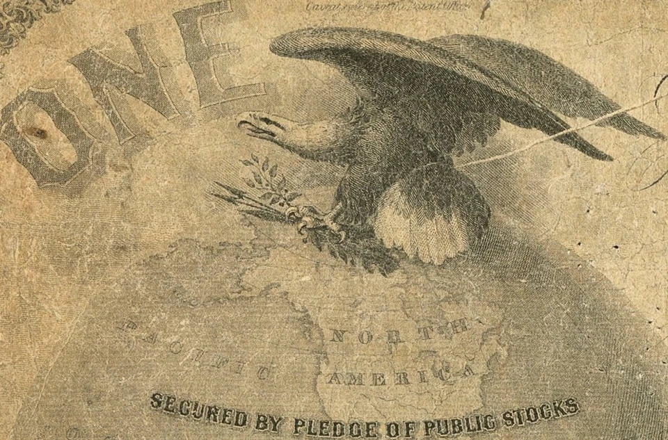 DC $1 WASHINGTON DC The National Bank May 1st, 1852 PMG VG10 Haxby DC-300 G4 - Image 2 of 4