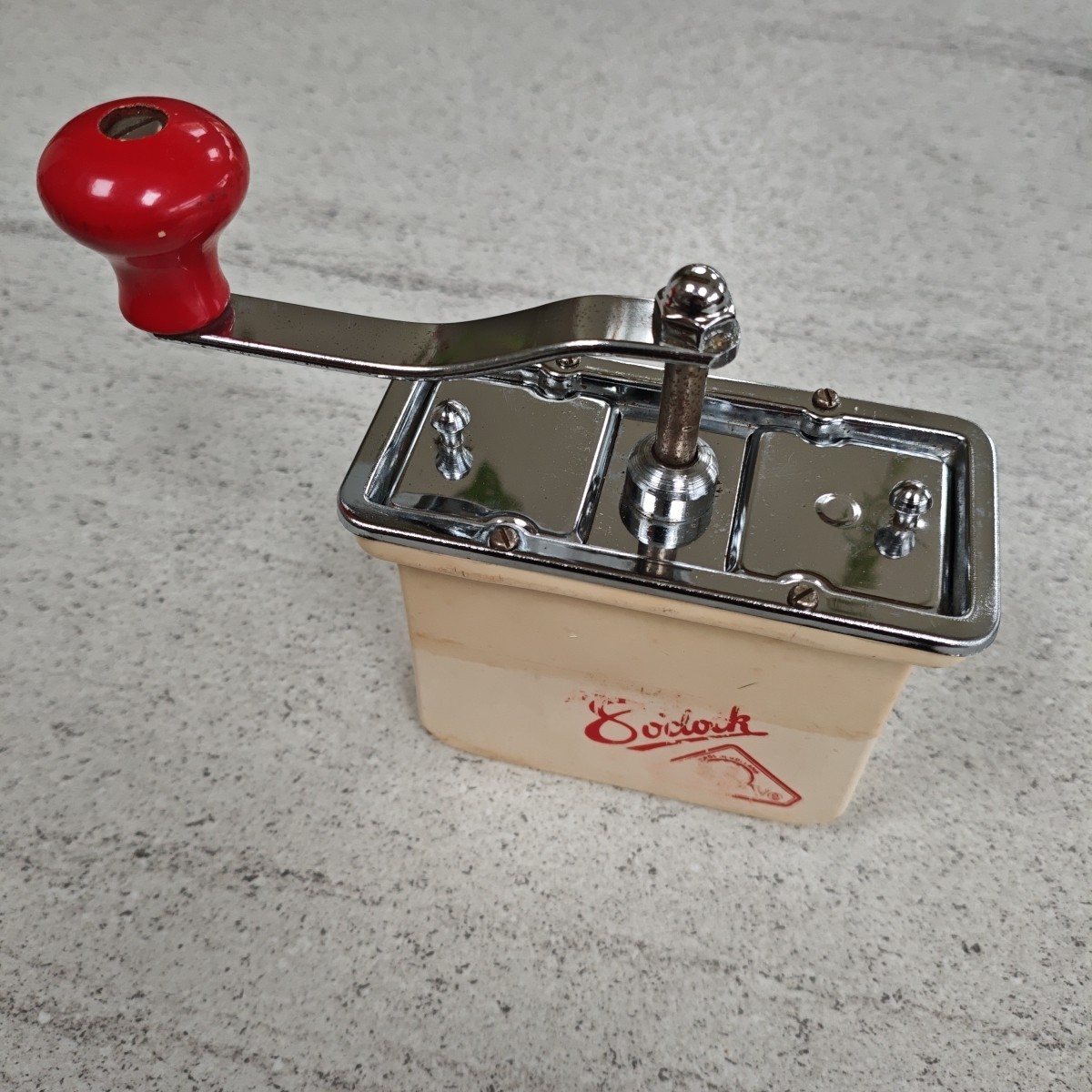 Peter Dienes 8oclock Vintage Dutch Coffee Grinder. 50s / 60s