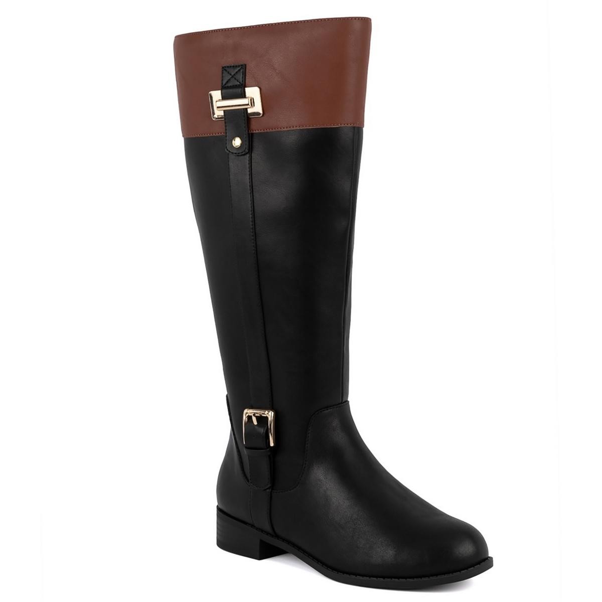 Женские сапоги Jones New York JNYLEODENN черного цвета до колена 85 См B M 8897 3890₽