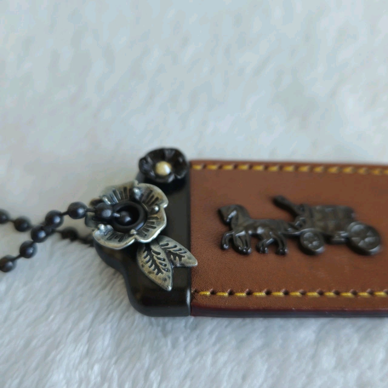 COACH 1941 Bag Hang Tag Leather-Horse & Carriage Bag … - Gem