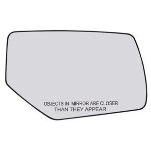 Brand New 2015 Chevy Tahoe Side View Mirror GLASS Passenger Side Right