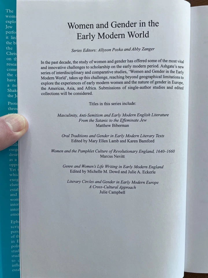 Jewish Women Theater Drama History English Renaissance Stage Queen Elizabeth I - Imagem 4 de 4